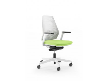 Kancelářská židle ANTARES 1890 SYN Infinity PERF WHITE nosnost 130 kg