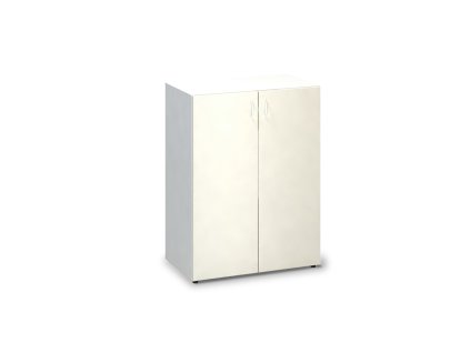 Střední skříň ProOffice 80 x 47 x 106,3 cm, bílá (Barva bílá)