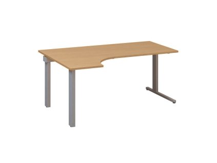 Ergonomický stůl ProOffice C 180 x 120 cm, levý, buk (Barva buk)