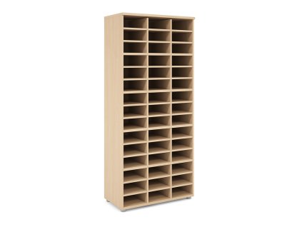 Vysoká skříň Praktik 80 x 40 x 182,1 cm, javor (Barva javor)