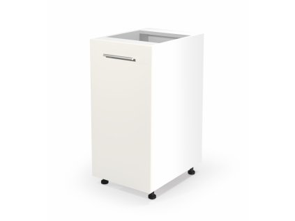 Dolní skříňka Vento D-40/82, bílá / béžová (Barva bílá)