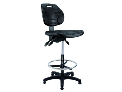 Pracovní židle Softy XL, černá (Barva černá)
