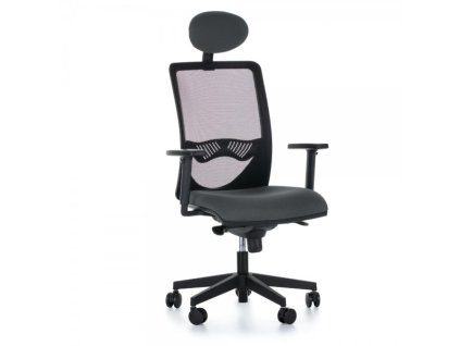 Kancelářská židle Duck, Šedá / černá