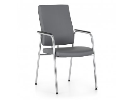 Konferenční židle Flash III, šedá