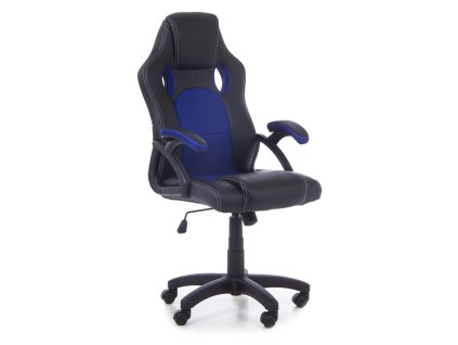 Kancelářské křeslo Speed, černá / modrá (Barva modrá)