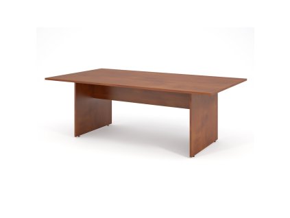 Jednací stůl Impress 220 x 120 cm, tmavý ořech (Barva tmavý ořech)