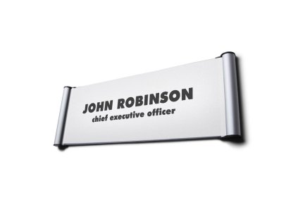 Orientační systém s klaprámovými lištami A4, hliník (Barva hliník)