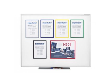 Magnetický rámeček Magnetofix A4, červená (Barva černá)