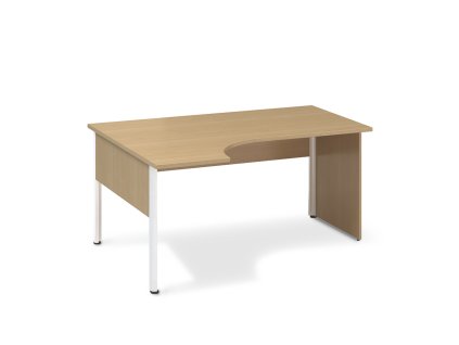 Ergonomický stůl ProOffice A 180 x 120 cm, levý, buk (Barva buk)
