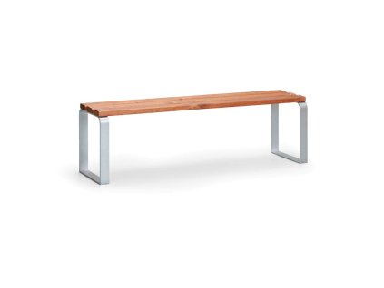 Venkovní lavice Mezzo - 1,5 m, teak (Barva teak)