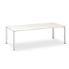 Jednací stůl ProOffice 240 x 100 cm, bílá (Barva bílá)
