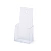 Stojánek na letáky formátu DL (pro 22 × 9,9 cm), 1 kapsa, čirá (Barva čirá)