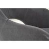 Jídelní židle Rainer, šedá / černá (Barva šedá)