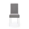 Jídelní židle Clarion, šedá / bílá (Barva šedá)