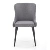 Jídelní židle Kurt, šedá / černá (Barva šedá)