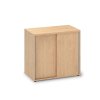 Nízká skříň s posuvnými dveřmi ProOffice 80 x 45 x 73,5 cm, buk (Barva buk)