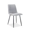 Jídelní židle Elen, šedá / černá (Barva šedá)