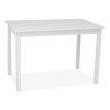 Jídelní stůl Fiord 80 x 60 cm, bílá (Barva bílá)