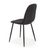 Jídelní židle Vulcan, černá (Barva černá)