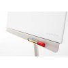Flipchart Magnetoplan De Luxe 68 x 97 cm, mobilní, šedá / bílá (Barva šedá || bílá)