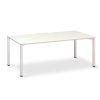Jednací stůl ProOffice 200 x 100 cm, bílá (Barva bílá)