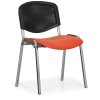 Konferenční židle Viva Mesh - chromované nohy, černá (Barva černá)
