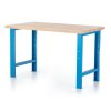 Dílenský stůl Basic, 120 x 80 cm, modrá - ral 5012 (Barva modrá - ral 5012)