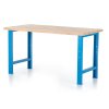 Dílenský stůl Basic, 150 x 80 cm, modrá - ral 5012 (Barva modrá - ral 5012)
