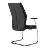 Konferenční židle Lei, černá (Barva černá)