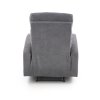 Polohovací křeslo Oslo, šedá (Barva šedá)