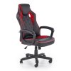 Kancelářské křeslo Baffin, černá / červená (Barva černá || červená)