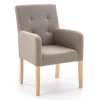 Konferenční křeslo Milo, béžová (Barva béžová)