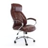 Kancelářské křeslo Dio, hnědá (Barva hnědá)