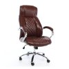 Kancelářské křeslo Dio, hnědá (Barva hnědá)