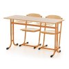 Školní set dvoumístný Denis, pevný