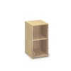 Nástavbová úzká skříň ProOffice 40 x 45,8 x 71,7 cm, pravá, třešeň (Barva třešeň)
