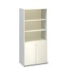 Vysoká skříň ProOffice 80 x 47 x 178 cm, bílá (Barva bílá)