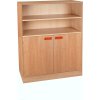 Skříňka kombinovaná dvoudveřová, se soklem
