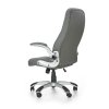 Kancelářské křeslo Saturn, šedá / bílá (Barva šedá)