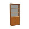 Školní skříň vysoká prosklená