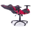 Kancelářská židle Racer, černá / červená (Barva černá || červená)