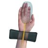Podložka gelová pod myš a zápěstí Health-V Crystal, černá (Barva černá)