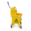 Úklidový vozík Earl - jednokbelíkový, žlutá (Barva žlutá)