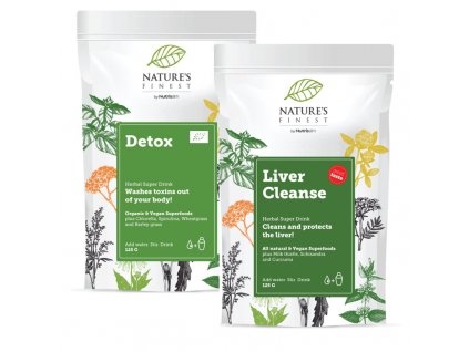 Total Detox 250g (Liver Cleanse 125g + Detox 125g)