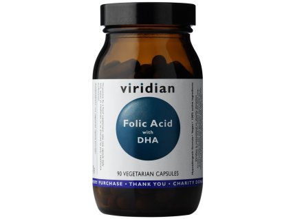 Folic Acid with DHA 90 kapslí
