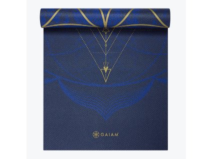 05 63419 6MM METALLIC YOGA MAT SUN MOON A