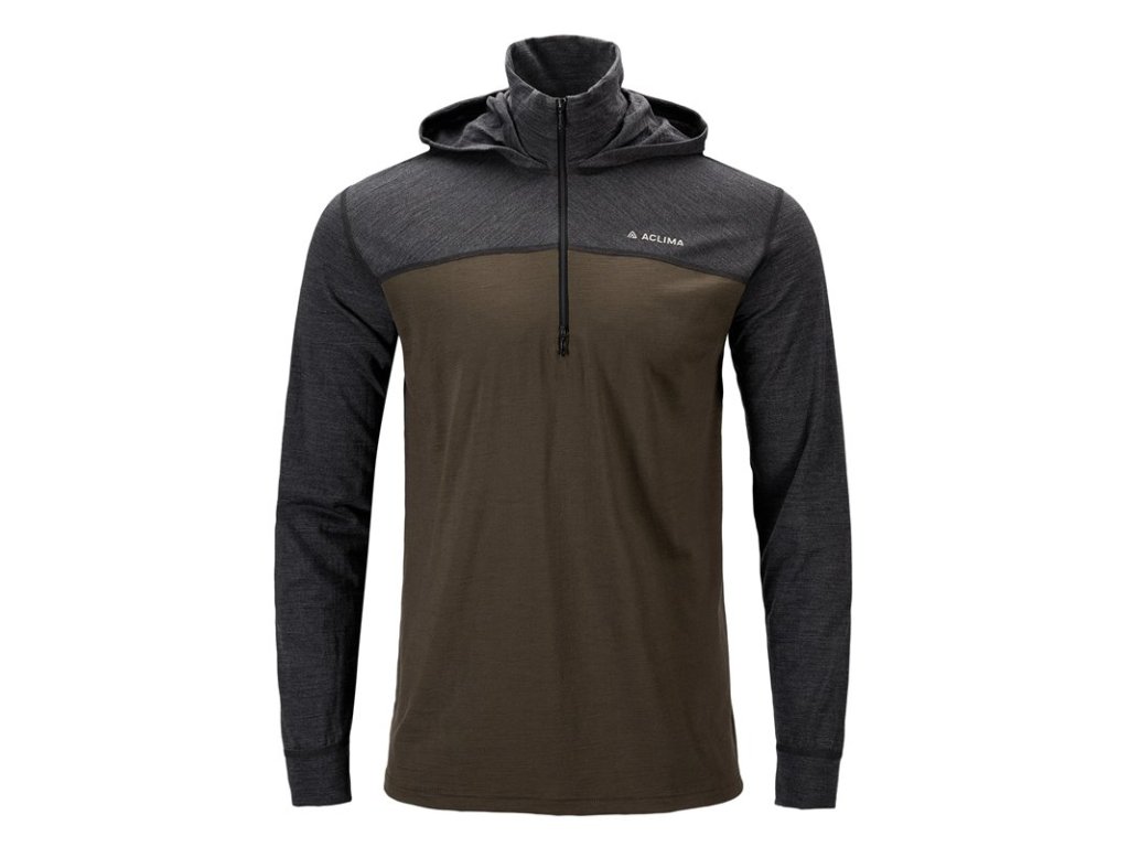 aclima lightwool 180 hoodie herren merino unterwasche tarmac marengo