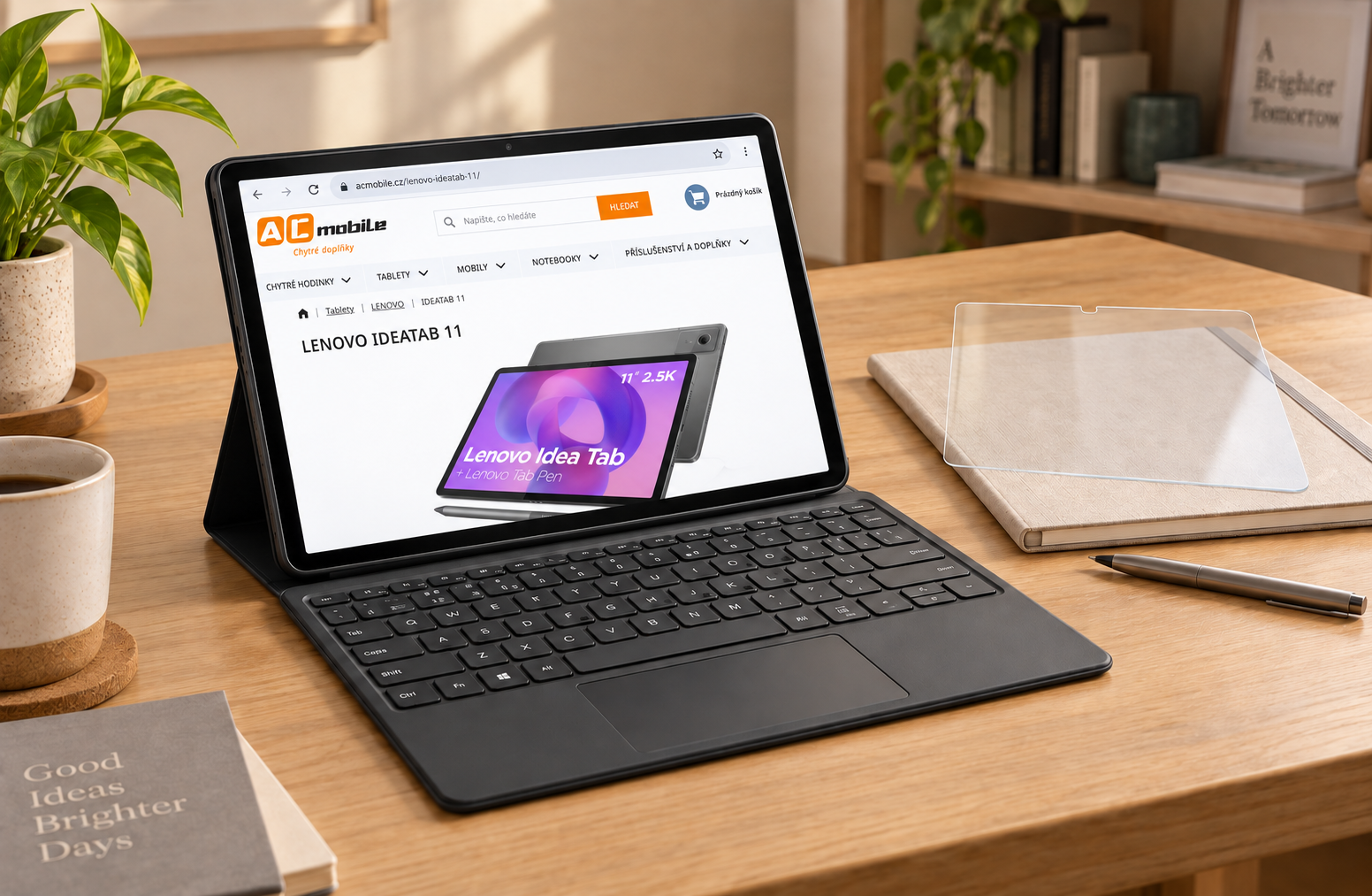 Lenovo Idea Tab 11″: jak vybrat obal, tvrzené sklo a klávesnici