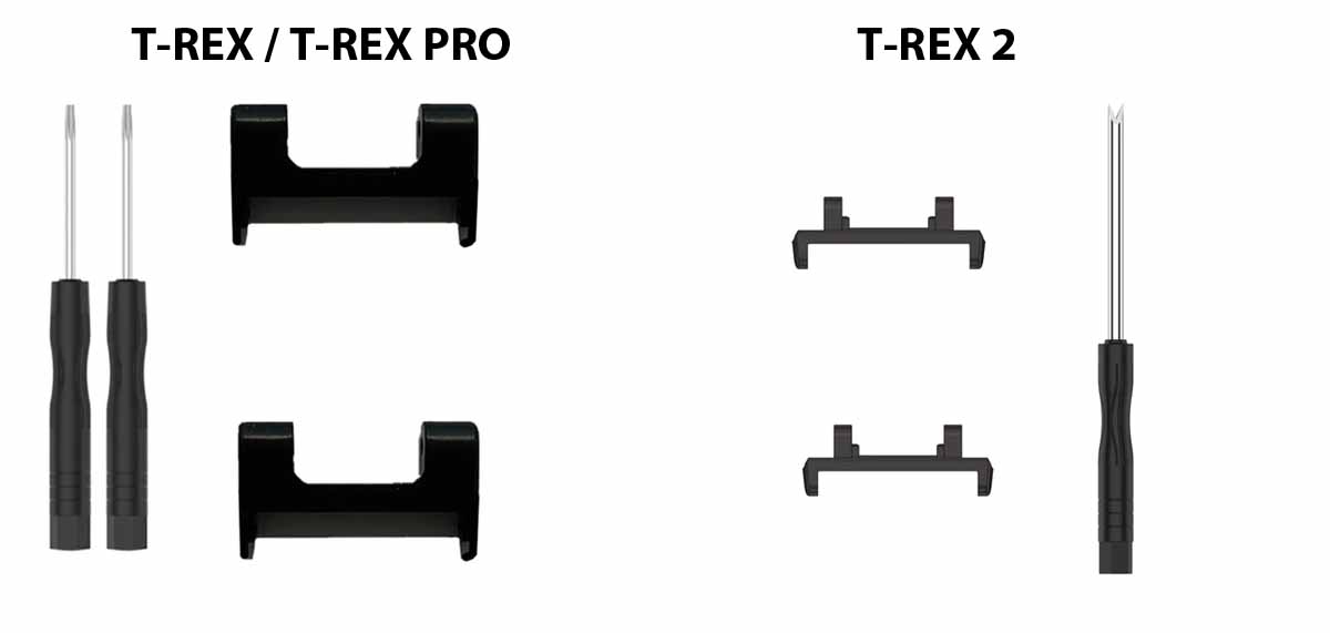 t-rex - koncovky