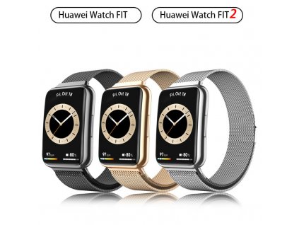 kovový pásek na huawei fit 2 0